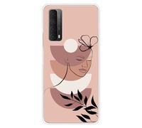 Coque en silicone imprimée compatible Huawei P Smart 2021 Bora Bora
