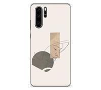 Coque en silicone imprimée compatible Huawei P30 Pro Sahara