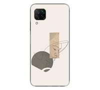 Coque en silicone imprimée compatible Huawei P40 Lite Sahara