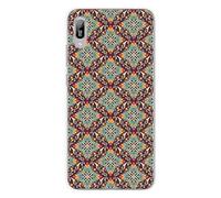 Coque en silicone imprimée compatible Huawei Y6 2019 Arabesque