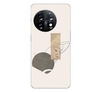 Coque en silicone imprimée compatible OnePlus 11 5G Sahara