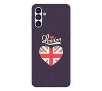 Coque en silicone imprimée compatible Samsung Galaxy A14 5G Galaxy A14 4G I love London
