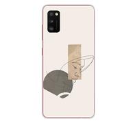Coque en silicone imprimée compatible Samsung Galaxy A31 Sahara