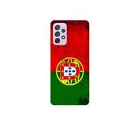 1001 Coques Coque en Silicone imprimée Compatible Samsung Galaxy A32 5G Drapeau Portugal