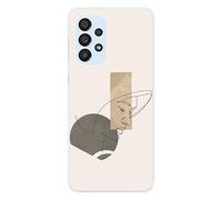 Coque en silicone imprimée compatible Samsung Galaxy A33 5G Sahara