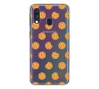 Coque en silicone imprimée compatible Samsung Galaxy A40 Cookies