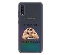 Coque en silicone imprimée compatible Samsung Galaxy A50 Galaxy A50s J'peux pas j'ai la flemme