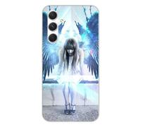 Coque en silicone imprimée compatible Samsung Galaxy A54 5G Angel