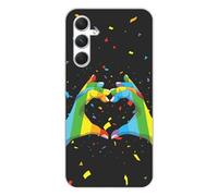 Coque en silicone imprimée compatible Samsung Galaxy A54 5G LGBT