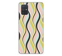 Coque en silicone imprimée compatible Samsung Galaxy A71 Seventies