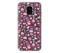 Coque en silicone imprimée compatible Samsung Galaxy A8 2018 Douceur