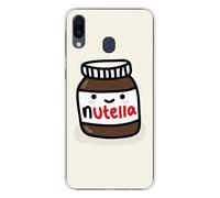 Coque en silicone imprimée compatible Samsung Galaxy M20 Pate à tartiner
