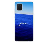 Coque en silicone imprimée compatible Samsung Galaxy Note 10 Lite Océan free