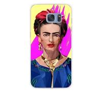 Coque en silicone imprimée compatible Samsung Galaxy S7 Edge ML Modern Frida