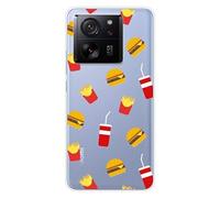 Coque en silicone imprimée compatible Xiaomi 13T Fast food