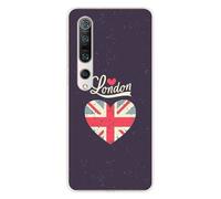 Coque en silicone imprimée compatible Xiaomi Mi 10 Mi 10 Pro I love London
