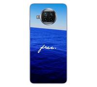 Coque en silicone imprimée compatible Xiaomi Mi 10T Lite Océan free