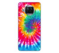 Coque en silicone imprimée compatible Xiaomi Mi 10T Lite Tie Dye Spirale