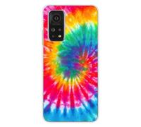 Coque en silicone imprimée compatible Xiaomi Mi 10T Mi 10T Pro Tie Dye Spirale
