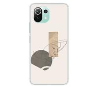 Coque en silicone imprimée compatible Xiaomi Mi 11 Lite Sahara