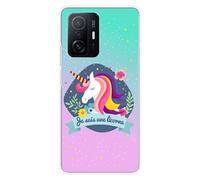 Coque en silicone imprimée compatible Xiaomi Mi 11T 5G Mi 11T Pro 5G Je suis une licorne
