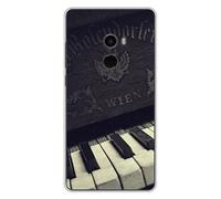Coque en silicone imprimée compatible Xiaomi Mi Mix 2 Old piano