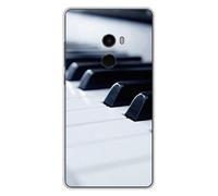 Coque en silicone imprimée compatible Xiaomi Mi Mix 2 Piano