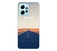 Coque en silicone imprimée compatible Xiaomi Redmi Note 12 4G Citation 03