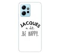 Coque en silicone imprimée compatible Xiaomi Redmi Note 12 4G Citation 05
