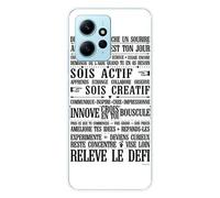 Coque en silicone imprimée compatible Xiaomi Redmi Note 12 4G Citation 11