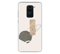 Coque en silicone imprimée compatible Xiaomi Redmi Note 9 Sahara