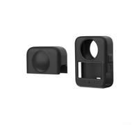 Coque en silicone Ive pour Dji pour Osmo 360, objectif d'appareil photo Ion 8,5 x 6,5 x 2,9 cm (noir)