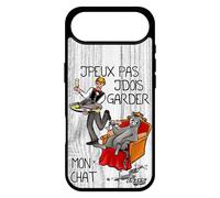 Coque En Silicone J'peux Pas J'dois Garder Mon Chat Pour Iphone 17 Air Texte Je Aluminium Drole Animaux Chaton Etui Gris Gel