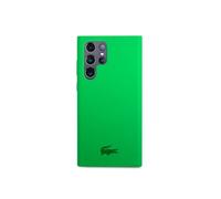 Coque en silicone Lacoste Vert S22 ULTRA