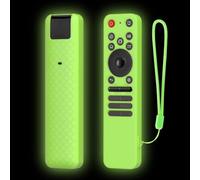 Coque en silicone légère et résistante aux chocs pour télécommande LG MR25GA avec extérieur antidérapant, conçue pour les télécommandes SmartTV Series C5 B5 M5 (vert la nuit)