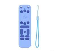 Coque en silicone légère et résistante aux chocs pour télécommande Onn-4K Plus Pro, antidérapante, légère (bleu fluo)