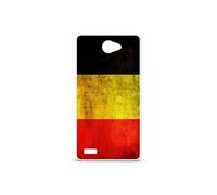 Coque en silicone LG Bello II - Drapeau Belgique