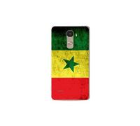 Coque en silicone LG G4 Stylus - Drapeau Sénégal