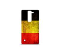 Coque en silicone LG Spirit 4G - Drapeau Belgique