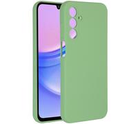 Coque en silicone liquide Accezz Samsung Galaxy A15 (5G/4G) - Vert