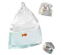 Coque en silicone liquide en forme de poisson koï pour AirPods Pro 2/1, sac 3D amusant pour AirPods Pro 2/1, motif poisson rouge mignon, dessin animé, résistant aux chocs, anti-chute, coque en