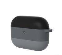 Coque en silicone liquide pour AirPods Pro 2ème génération Noir mat