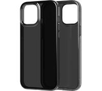 Coque En Silicone Liquide Pour iPhone 12 Pro Max EvoTint Carbone + Verre Trempé