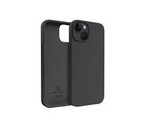 Crong Coque en Silicone Liquide pour iPhone 14 Plus Anti-Choc Flexible Noir
