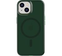 Liquid Étui Silicone pour IPHONE 14 Forêt Vert Par Tech21 +Verre Trempé