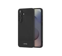 Crong Coque en Silicone Liquide pour Samsung Galaxy S25+ Anti-Choc Flexible Noir
