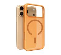 PURO Daylight coque pour téléphone 6.9" Housse Orange, Translucide pour Apple iPhone 17 Pro Max