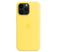 Coque en silicone MagSafe pour Apple iPhone 14 Pro Max - Canary Yellow