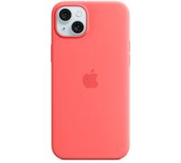 Coque en silicone MagSafe pour Apple iPhone 15 Plus - Guava