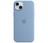 Coque en silicone MagSafe pour Apple iPhone 15 Plus - Winter Blue